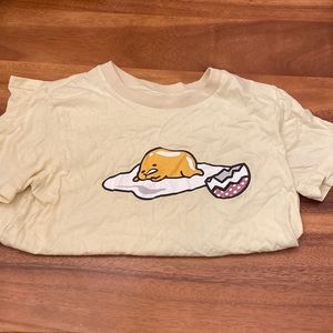 Uniqlo Sanrio Gudetama Shirt